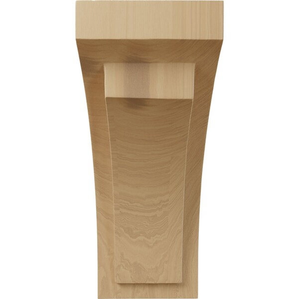 Ekena Millwork 5"W x 6 3/4"D x 12"H Large Felix Wood Corbel, Cherry - CORW05X06X12FECH