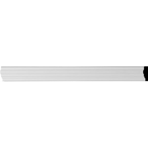 Ekena Millwork SAMPLE - 1 3/4"H x 5/8"P x 12"L Hillsborough Panel Moulding - SAMPLE-PML01X01HI