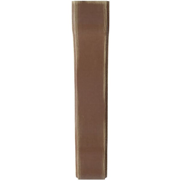 Ekena Millwork 1 3/4"W x 7 1/4"D x 9 1/2"H Plymouth Wood Vintage Decor Bracket, Weathered Brown - BKTWD02X07X10PLBR