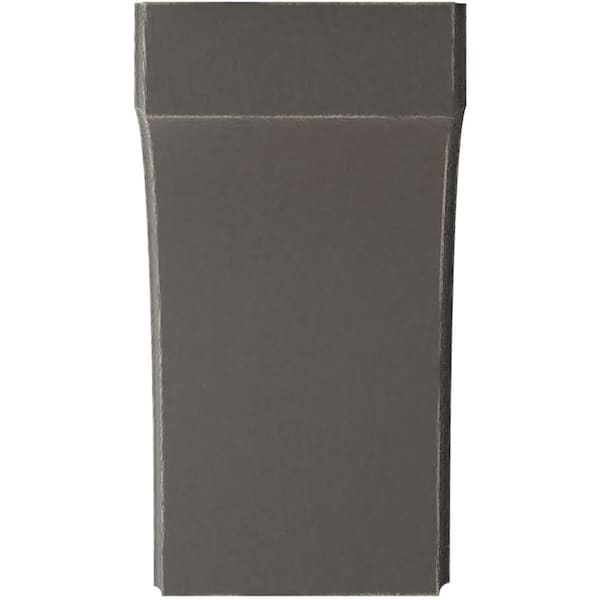 Ekena Millwork 5 1/4"W x 6"D x 10"H Clarksville Wood Vintage Decor Bracket, Reclaimed Grey - BKTWD05X06X10CVGY