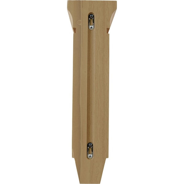 Ekena Millwork 5"W x 10"D x 18"H Extra Large Lucan Wood Corbel, Cherry - CORW05X10X18LUCH