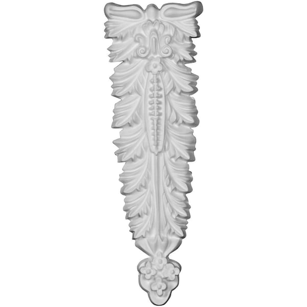Ekena Millwork 2 3/8"W x 6 7/8"H x 5/8"P Ashford Leaf Onlay - ONL02X07X01AS