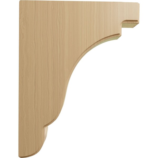 Ekena Millwork 1 3/4"W x 7 1/4"D x 9 1/2"H Bedford Wood Bracket, Cherry - BKTW02X07X10BECH
