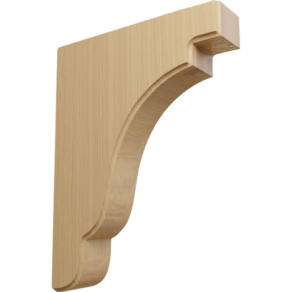 Ekena Millwork 1 3/4"W x 7 1/4"D x 9 1/2"H Bedford Wood Bracket, Cherry - BKTW02X07X10BECH