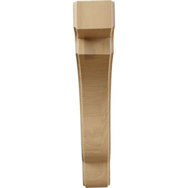 Ekena Millwork 1 3/4"W x 7 1/4"D x 9 1/2"H Bedford Wood Bracket, Cherry - BKTW02X07X10BECH