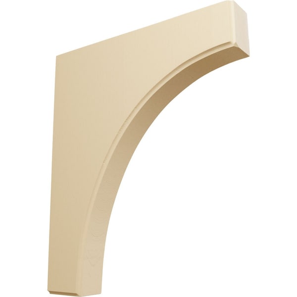 Ekena Millwork 1 3/4"W x 10"D x 12"H Clarksville Bracket, Maple - BKTW02X10X12CVMA