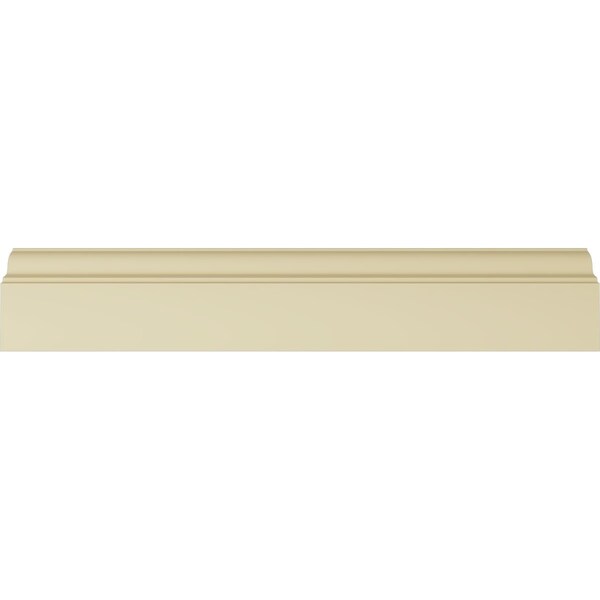 Ekena Millwork 6 1/4"H x 2 3/4"P x 7"F x 94 1/2"L, (5 3/8" Repeat), Floral Crown Moulding - MLD06X02X07FL
