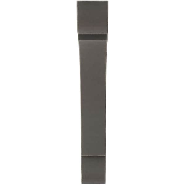 Ekena Millwork 1 3/4"W x 12"D x 12"H Extra Large Olympic Wood Vintage Decor Bracket, Reclaimed Grey - BKTWD01X12X12OLGY