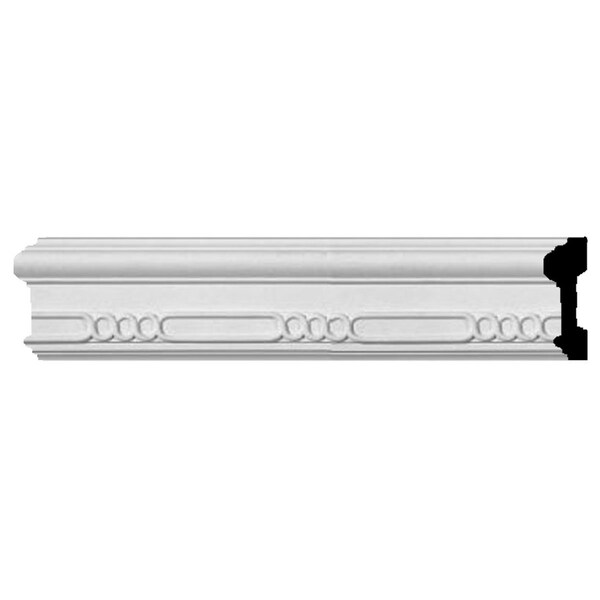 Ekena Millwork 3 1/2"H x 1 3/8"P x 94 1/2"L, (5 7/8" Repeat), Dover Window & Door Casing - CAS03X01DR