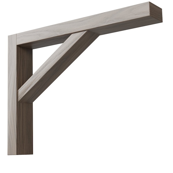 Designs Of Distinction Lexington Bar Bracket - Narrow/Tall, Walnut - 01605009WL1