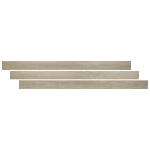 Msi LVT Trim, LVT, Gray-Light, 94 in L, 0.63 in W, Low Gloss - ZOR-LVT-TR-0704