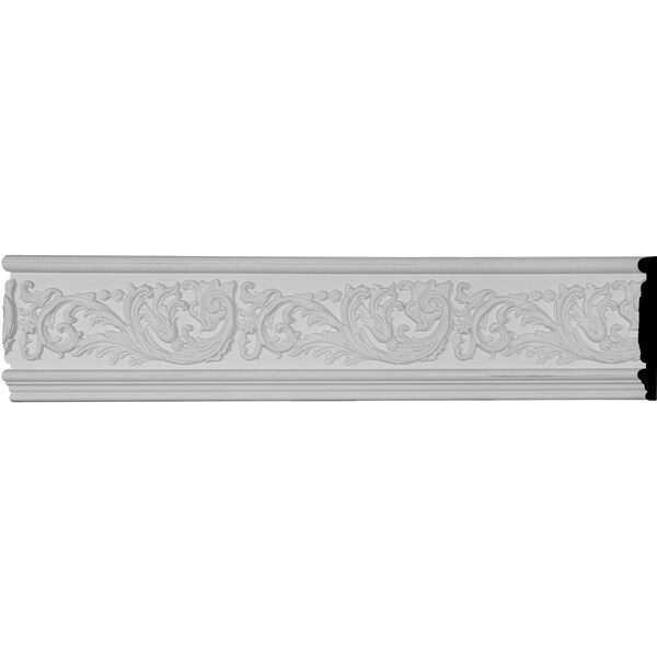Ekena Millwork SAMPLE - 7"H x 1"P x 12"L Tyrone Scroll & Flowers Frieze Moulding - SAMPLE-MLD07X01TY