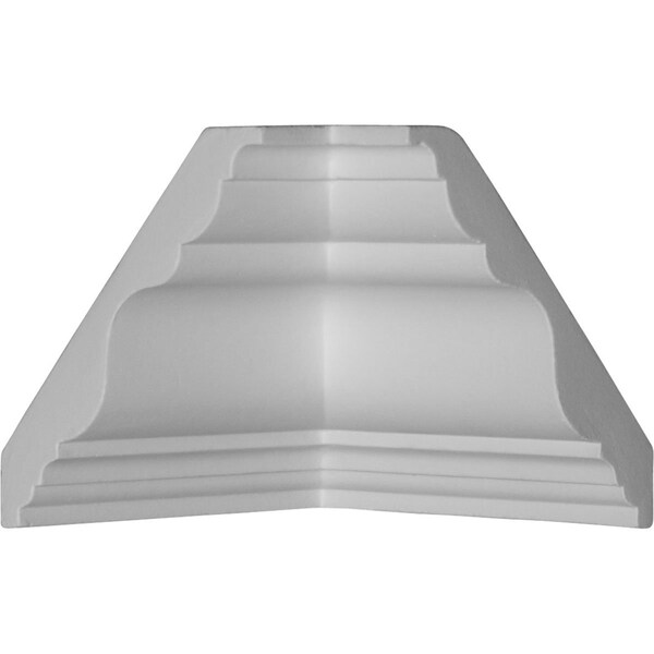 Ekena Millwork 3 7/8"P x 3 7/8"H Inside Corner Moulding (matches moulding MLD03X03X05DU) - MIC03X03DU
