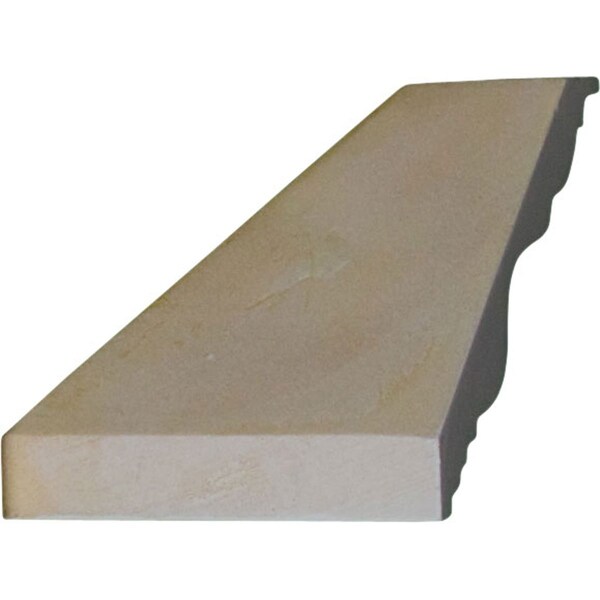 Ekena Millwork 3 7/8"P x 3 7/8"H Inside Corner Moulding (matches moulding MLD03X03X05DU) - MIC03X03DU