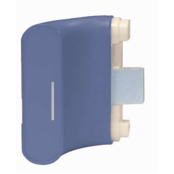 Pawling Right Handrail Return, Windsor Blue - BRR-535S-0-265