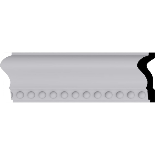 Ekena Millwork Chair Rail, High Density Urethane, 96 in L, 2-3/4 in H - MLD02X01ED