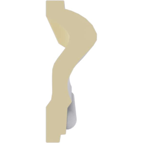 Ekena Millwork Chair Rail, High Density Urethane, 96 in L, 2-3/4 in H - MLD02X01ED
