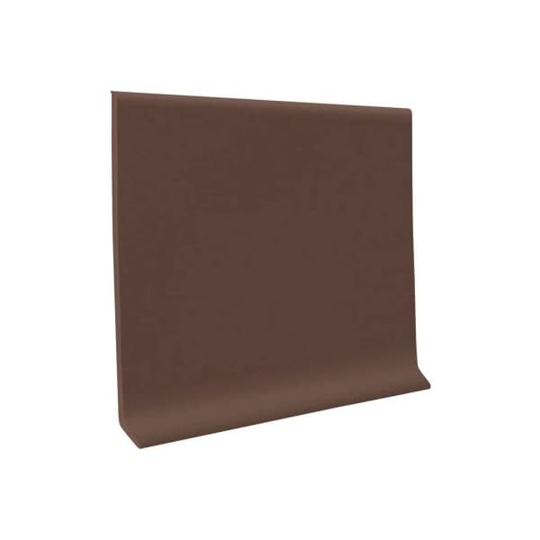 Roppe Vinyl Wall Base 4in x 48in Burnt Umber - 40C52P194