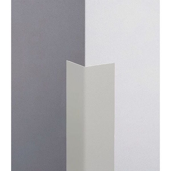 Pawling Corner Guard, PVC, Silver Gray, 48"H x 1-1/2"W - CGU-12-4-210