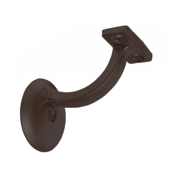 Cal-Royal Jumbo Heavy Duty Hand Rail Bracket, 2-7/8 Height, 2-1/8 Width, 2-7/8 Projection, US10B Oil - JUHB28-10B
