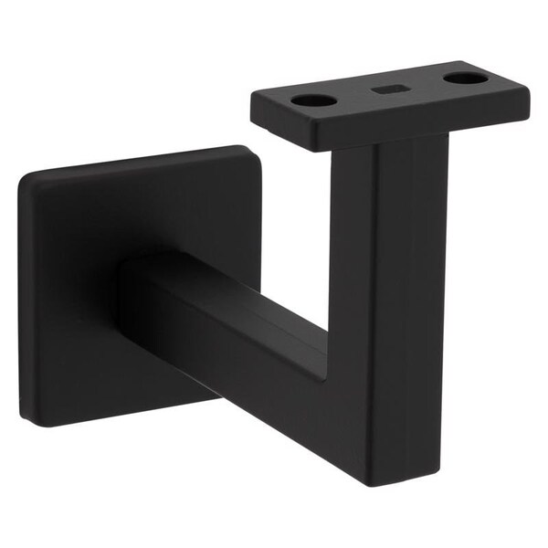 National Hardware National Hardware Reed Black Steel Handrail Bracket 3-5/16 in. L 150 lb - N830-524