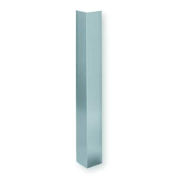 Rockwood Corner Guard, Stainless Steel, Square, 1-1/2"W X 48"H - HD290.32D 304 1.5"X1.5"X48