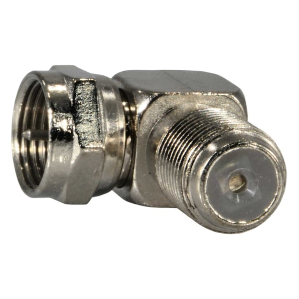 Adaptador de ángulo recto 3/8"-32 para conectores tipo F de Midwest Fastener 2PK - 930924