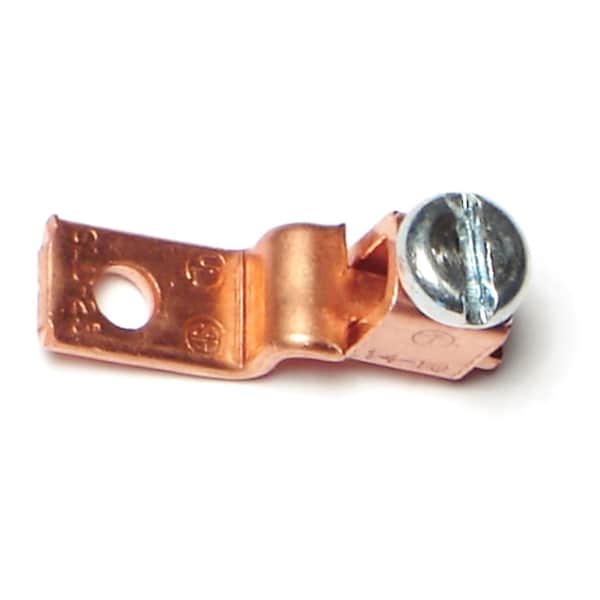 Terminales de cable sin soldadura de 14 a 10 AWG de Midwest Fastener, paquete de 4 - 76201. 