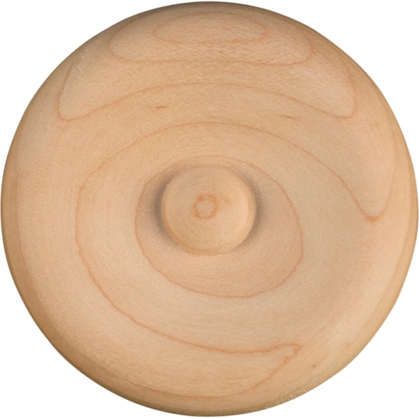 Osborne Wood Products 2 1/2 x 5/16 Rosette Applique in Mahogany - 7150MH