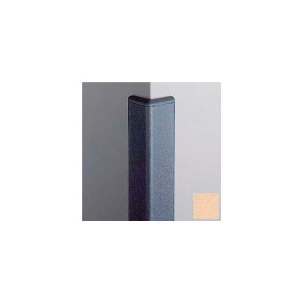 Pawling Surface Mounted Corner Guard 90Deg, 2'' Wings, 4'H W/ Caps, Cappuccino - CG-20-4-21