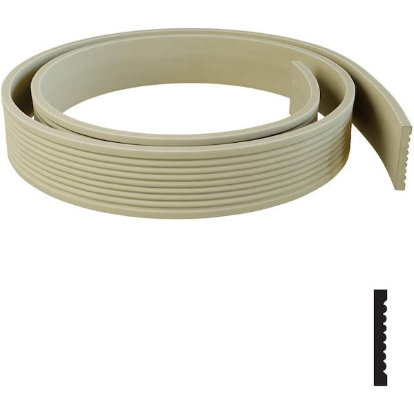 Ekena Millwork C606 - 5 1/2"H x 1/16"D x 144"L Casing Flexible Moulding - CASFC606RX144
