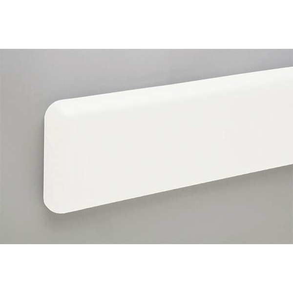 Pawling Wall Protection Guard, 6inH, White - WG-6P-12-301
