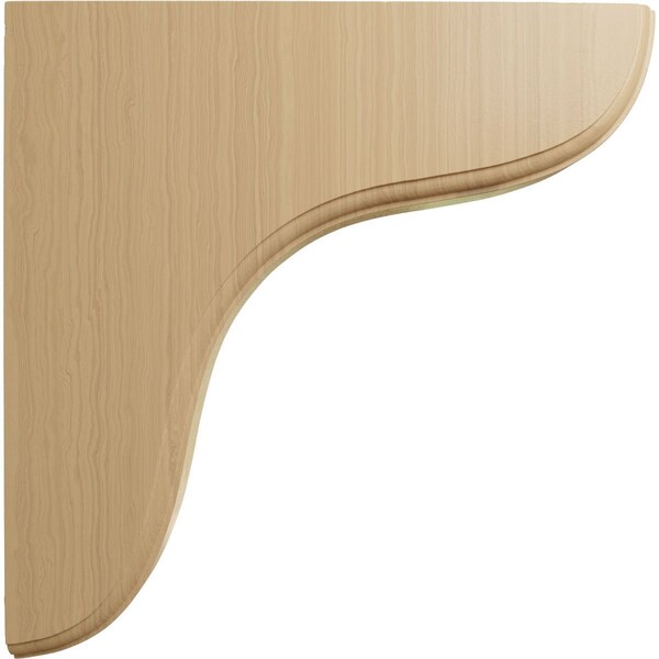 Ekena Millwork 1 3/4"W x 10 1/2"D x 10 1/2"H Eaton Wood Bracket, Cherry - BKTW02X11X11EACH