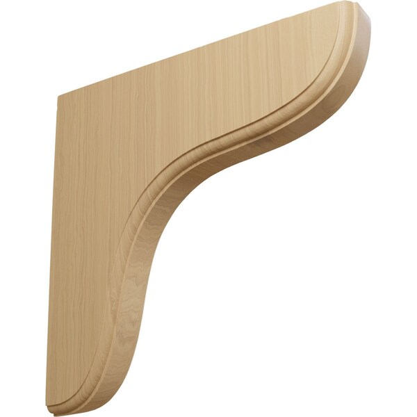 Ekena Millwork 1 3/4"W x 10 1/2"D x 10 1/2"H Eaton Wood Bracket, Cherry - BKTW02X11X11EACH