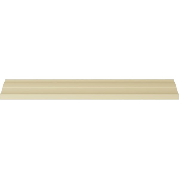 Ekena Millwork 4 1/8"H x 3 5/8"P x 5 1/2"F x 94 1/2"L Kendall Crown Moulding - MLD04X04X06KD