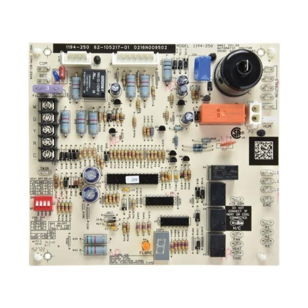 Rheem PRO FURNACE CONTROL BOARD, 62-105217-01 - 62-105217-01