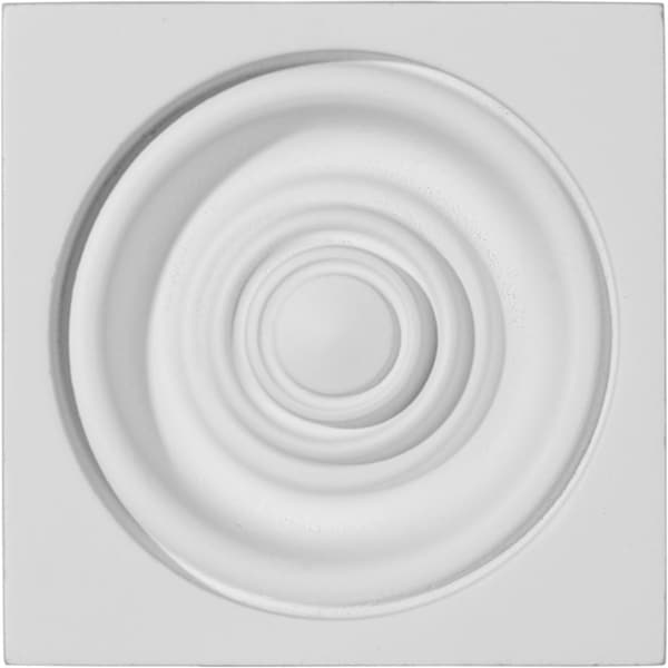Ekena Millwork 4 3/8"W x 4 3/8"H x 1 1/8"P Nexus Plinth Block - PB04X04X01NE