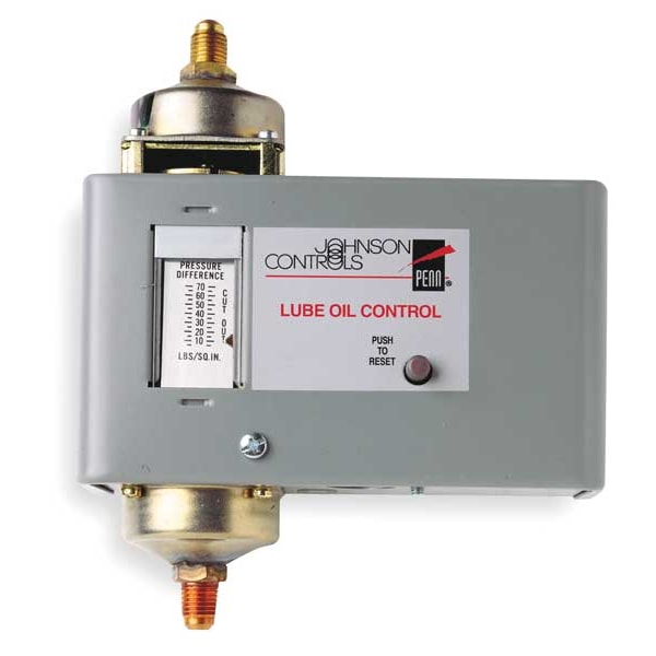 Johnson Controls Lube Oil Pressure Control, 8 to 70 psi - P128AA-17C