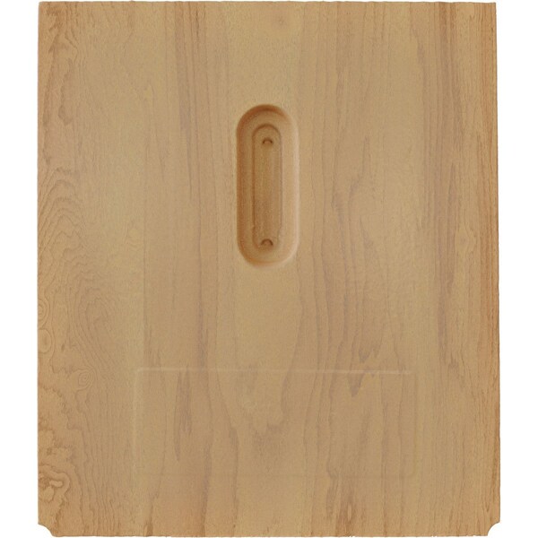 Ekena Millwork 5 1/4"W x 4"D x 6"H Clarksville Bracket, Red Oak - BKTW05X04X06CVRO