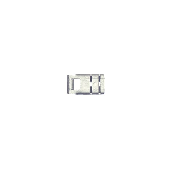 Terminal bandera no aislado de calibre 18-12 AWG con perno de 1/4" paquete de 25 - 166165-025
