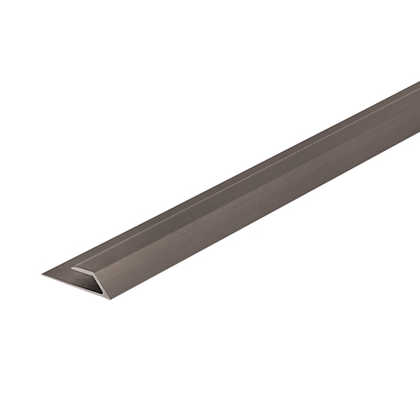 M-D Building Products Aluminum, Satin Nickel, 84 in L, 1.1875 in W - 31804