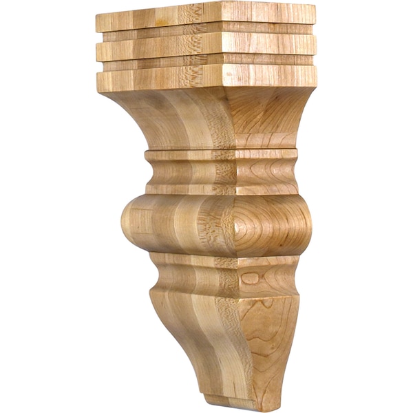 Hardware Resources 5" Wx3"Dx10"H Alder Baroque Corbel - COR23-1ALD