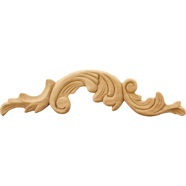 Hardware Resources 12-1/4 Wx1/4Dx3H Left Cherry Acanthus Applique - APL-10-L-CH