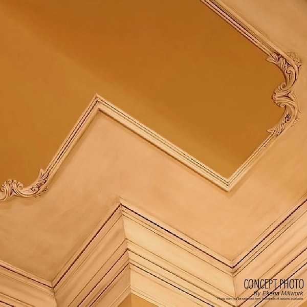 Ekena Millwork 1 3/4"H x 1/2"P x 94 1/2"L Claremont Panel Moulding - PML01X00CL