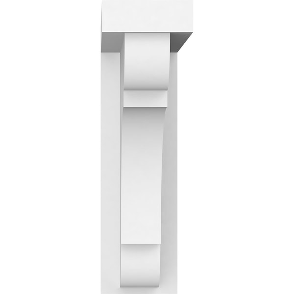 Ekena Millwork Standard Bryant Architectural Grade PVC Bracket, 2"W x 7"D x 7"H - BKTP02X07X07BRY