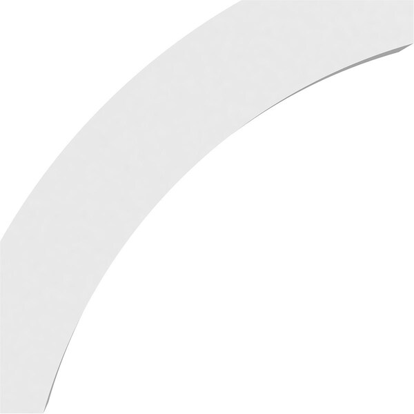 Ekena Millwork 3"W x 12"D x 12"H Standard Thorton Architectural Grade PVC Knee Brace - BRCP03X12X12THR