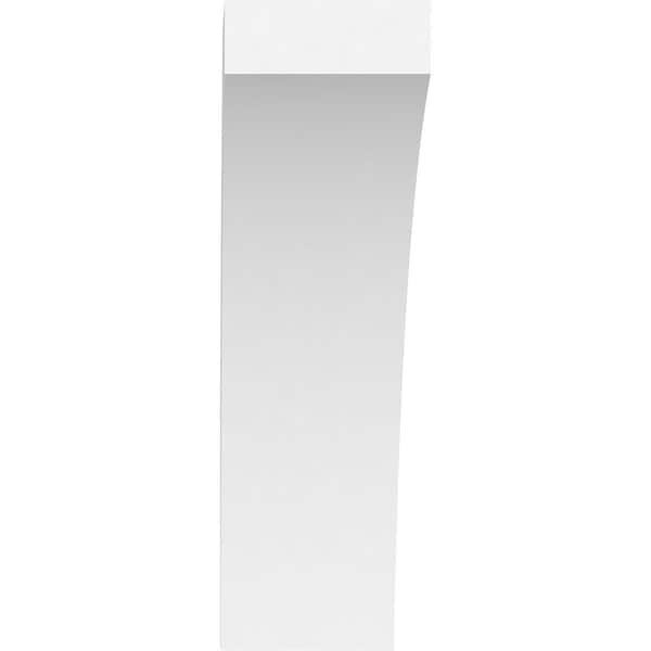 Ekena Millwork 3"W x 12"D x 12"H Standard Thorton Architectural Grade PVC Knee Brace - BRCP03X12X12THR