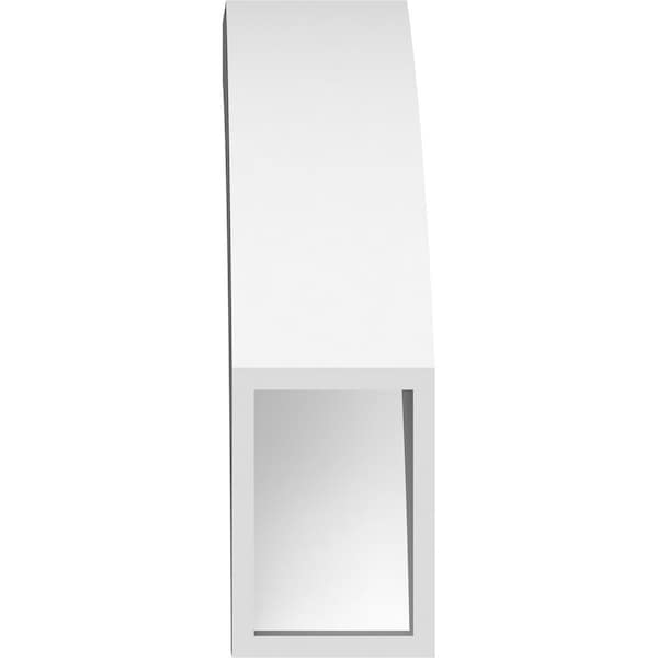 Ekena Millwork 3"W x 12"D x 12"H Standard Thorton Architectural Grade PVC Knee Brace - BRCP03X12X12THR