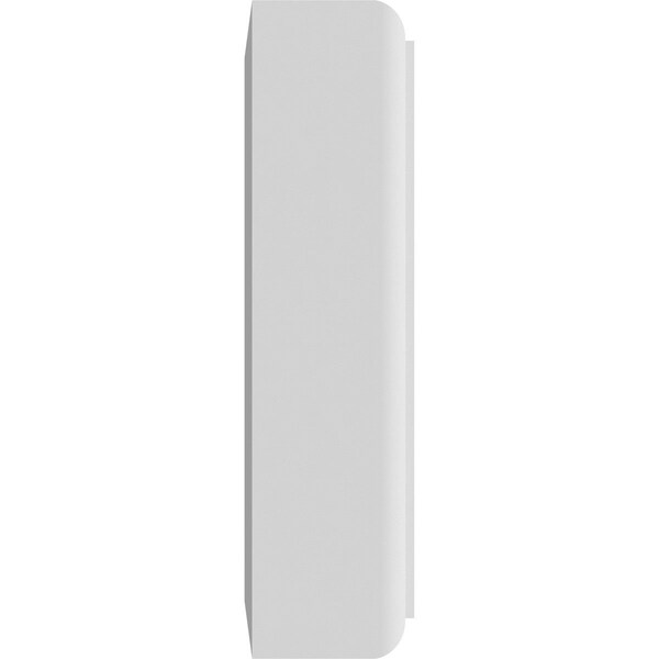 Ekena Millwork Standard Sedgwick Star Rosette With Rounded Edge, 4"W x 4"H x 1"P - ROSP040X040X100SDG08