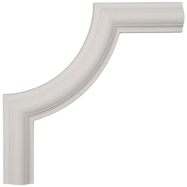 Ekena Millwork 10"W x 10"H x 1/2"P Ashford Smooth Panel Moulding Corner (matches moulding PML01X00AS) - PML10X10AS-2